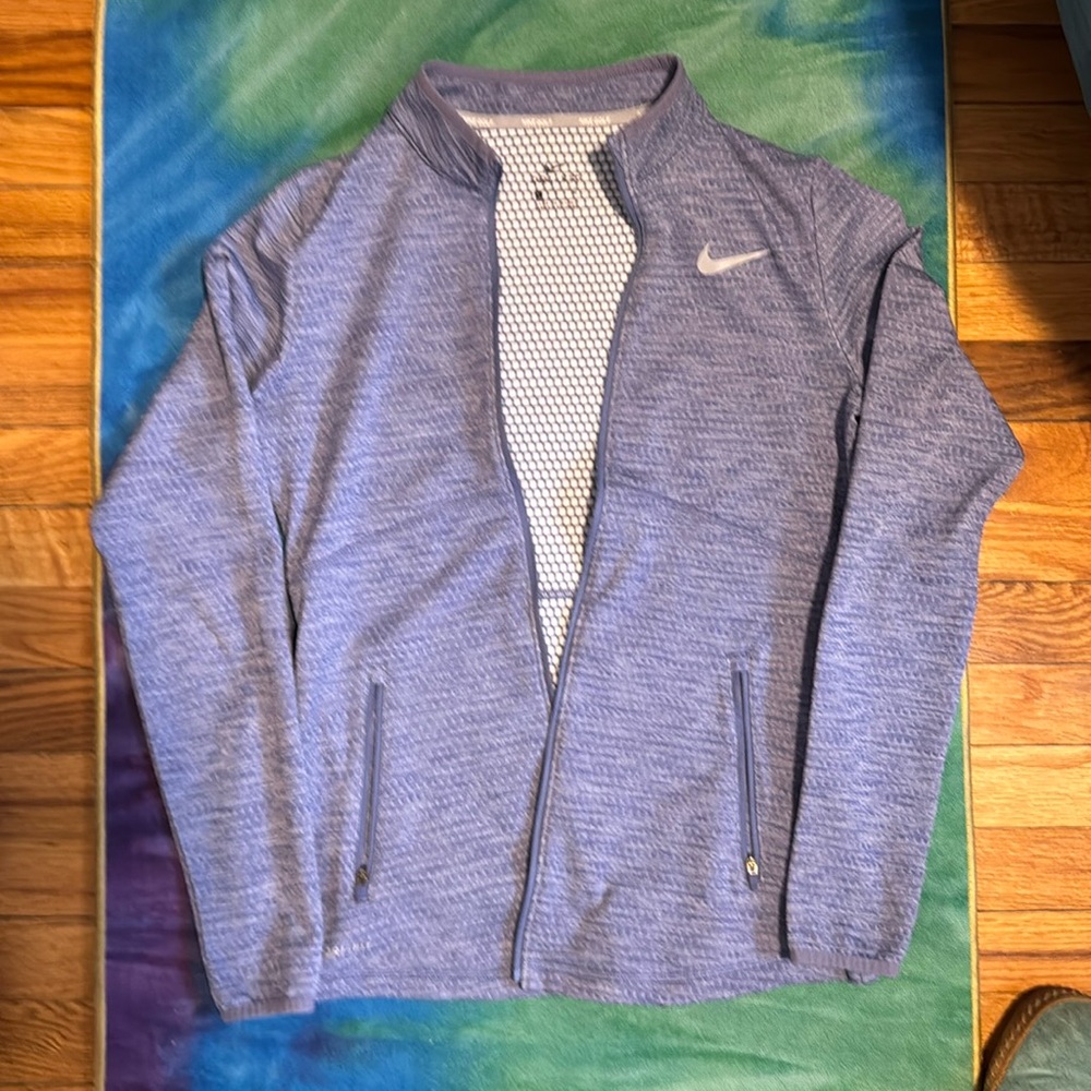 Excellent condition Nike Golf women’s zip-up lightweight jacket, size S